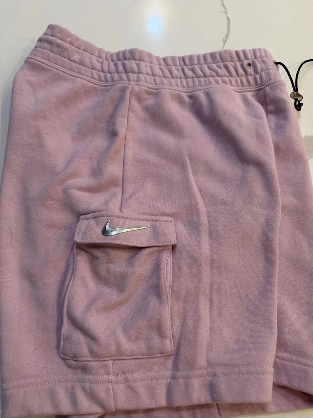 Nike Women’s Lavender Cargo Shorts with Drawstring